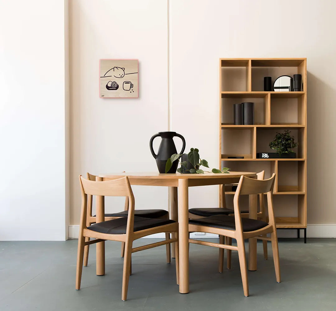 ねこ・いちご大福・コーヒー